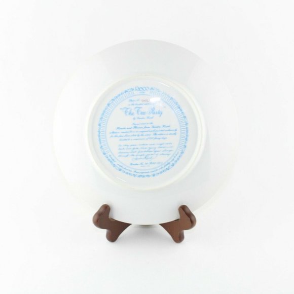"The Tea Party" Collectible Plate - Picture 9 of 12